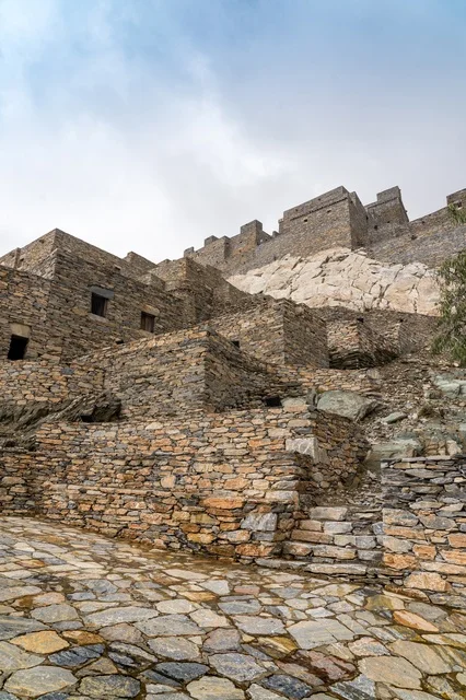 Ancient Heritage Stone Village in Al Bahah Saudi Arabia