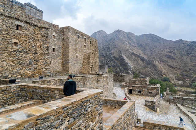 Thee Ain Ancient Village Al Bahah Mountains Saudi Arabia