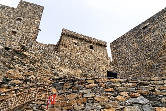Ancient Stone Village Heritage Site Architecture