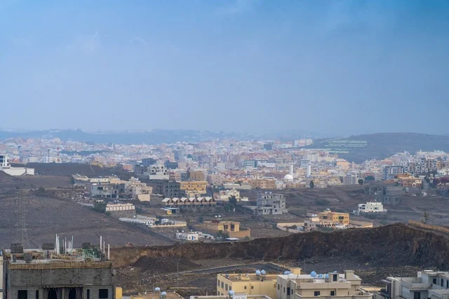 Urban Landscape of Abha Mountains in Saudi Arabia