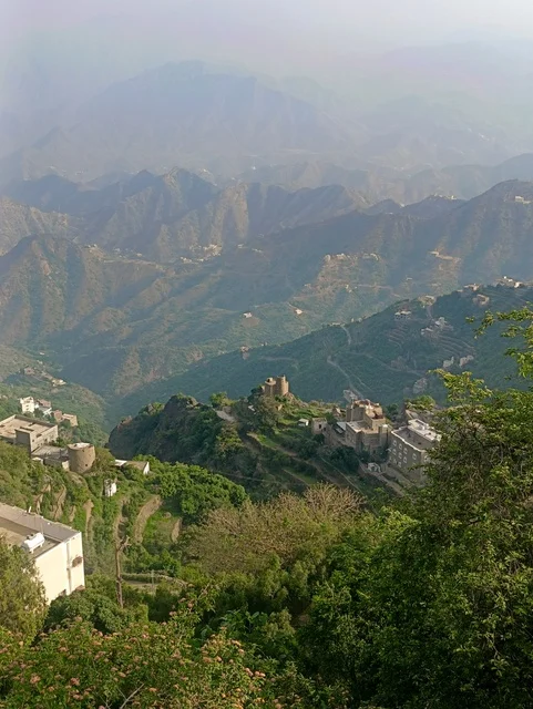 Ancient Fayfa Mountain Castle in Jazan Saudi Arabia
