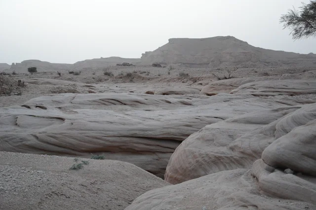 Rocky Desert Landscape Saudi Arabia Mountain View