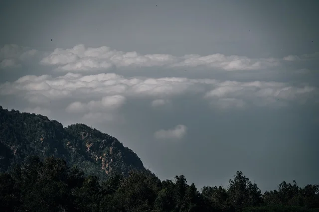 Abha Mountains and Clouds in Saudi Arabia