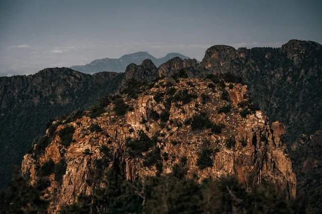 Rocky Sarawat Mountains Landscape in Abha Saudi Arabia