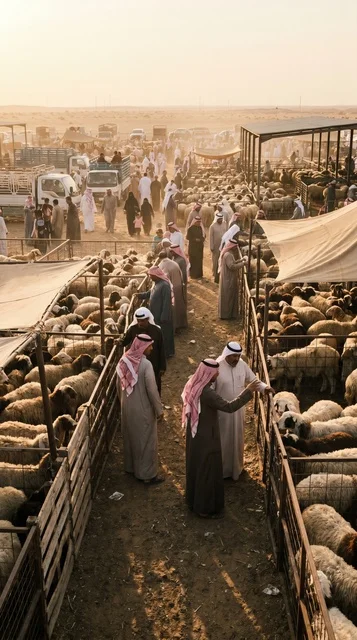 Al Rai Livestock Market Kuwait Sheep Pens