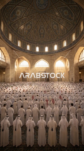 صلاة عيد الأضحى في المسجد الكبير بدولة الكويت