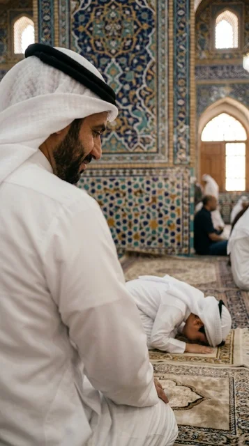 صلاة عيد الأضحى في المسجد الكبير بدولة الكويت