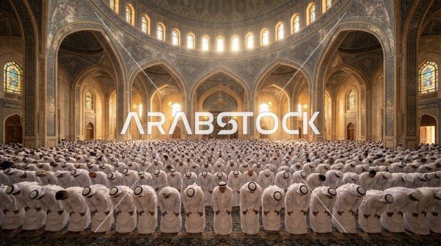 صلاة عيد الأضحى في المسجد الكبير بدولة الكويت