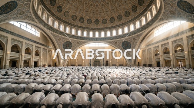 صلاة عيد الأضحى في المسجد الكبير بدولة الكويت