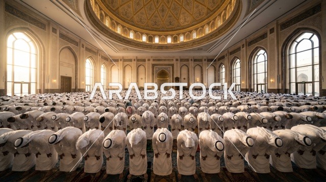 أداء صلاة عيد الأضحى في المسجد الكبير بالكويت