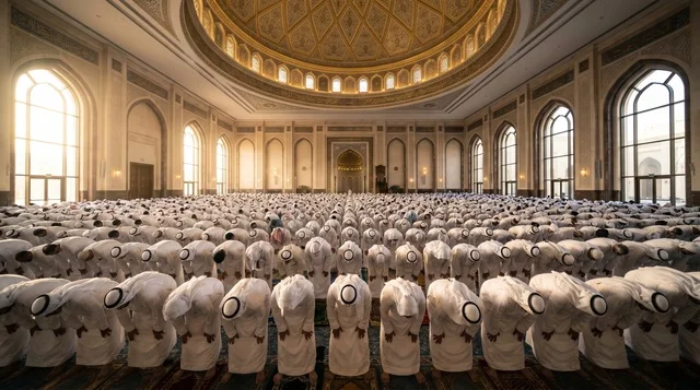 Eid al-Adha Prayer at Grand Mosque Kuwait Eid al-Adha Prayer at Grand Mosque Kuwait