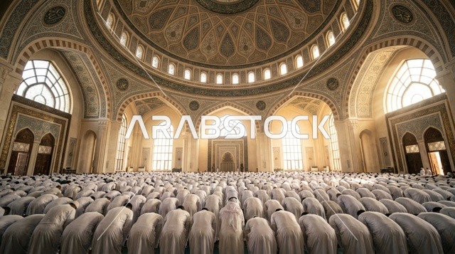 صلاة عيد الأضحى في المسجد الكبير بدولة الكويت