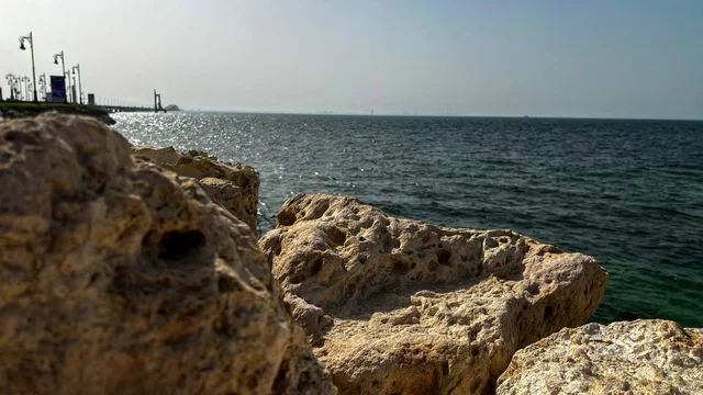 Al Khobar Coast with King Fahd Causeway View