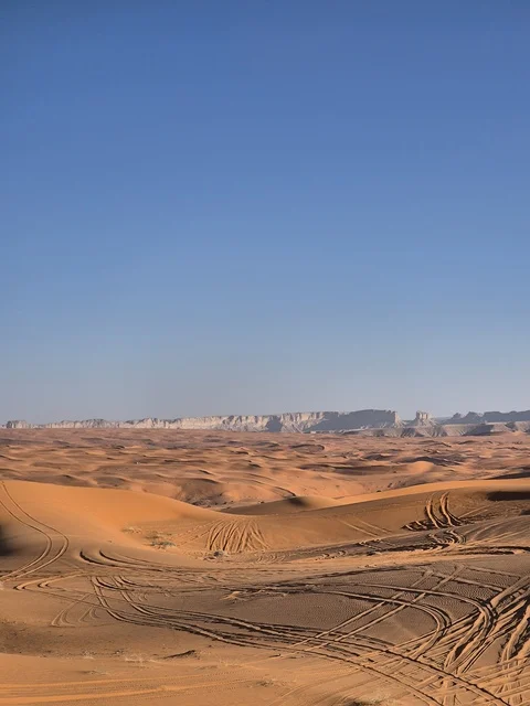 Rawdat Al Khurarah Saudi Desert Sand Dunes Landscape