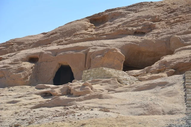 Ancient Rock-Cut Tombs Mada'in Shu'ayb Tabuk
