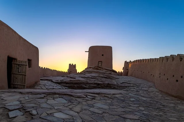 Za'abal Castle Sakaka Al Jouf Sunset View