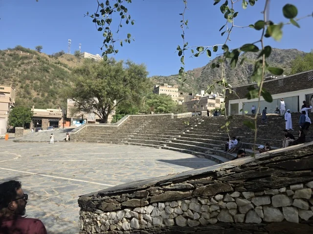 Stone Amphitheater in Abha Asir Saudi Arabia