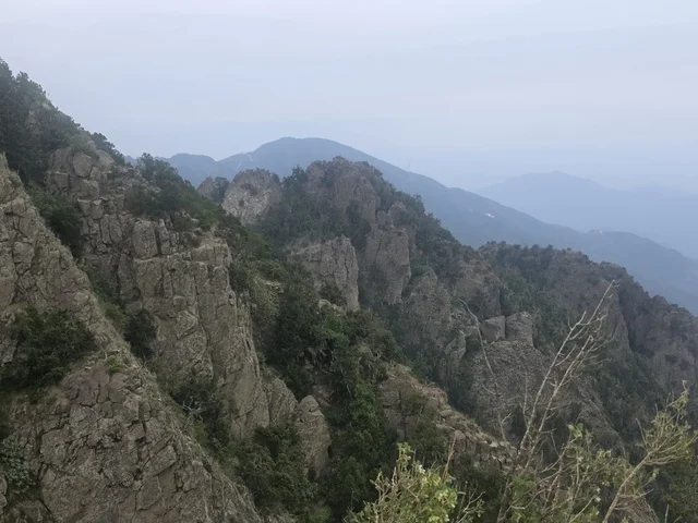 Rugged Sarawat Mountains in Abha Asir Saudi Arabia