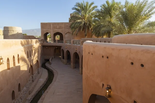 Traditional Clay Architecture of Nizwa Fort in Oman