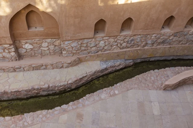 Falaj Water Channel in Nizwa Fort Sultanate of Oman