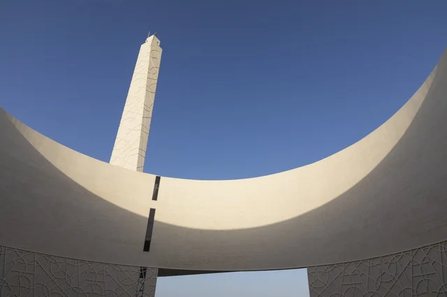 المتحف الوطني العماني بمسقط العمارة الحديثة