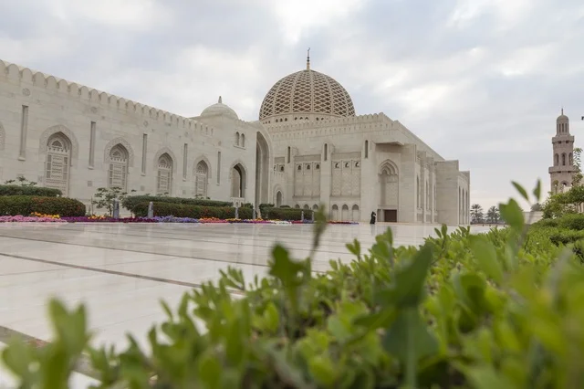 Sultan Qaboos Grand Mosque Architecture Muscat Oman
