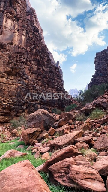 صورة إبداعية لصخرة الفيل في العلا بالمملكة العربية السعودية، جمال التكوينات الصخرية الطبيعية، صخرة الفيل في العلا، بلدة العلا القديمة، المعالم التاريخية الأثرية السياحية في السعودية، السياحة في السعودية