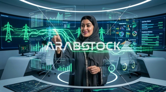 مهندسة عربية تتحكم بشبكة الطاقة الذكية المستقبلية