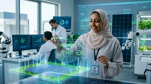 عالمة عربية تبحث في تقنيات الطاقة الشمسية المتجددة