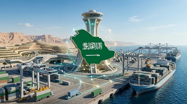 ميناء بحري مستقبلي ومحطة خدمات لوجستية في السعودية