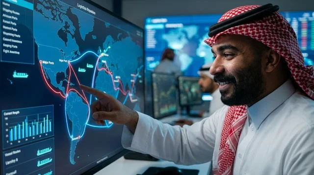 مدير لوجستيات سعودي يحلل خريطة الشحن العالمي