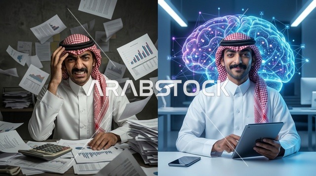 مقارنة التحول الرقمي والرقمنة لرجال الأعمال العرب