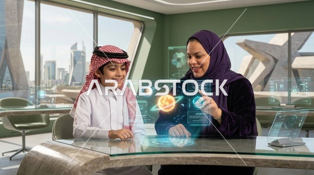 التعلم الذكي عبر شاشة هولوجرام تفاعلية في السعودية