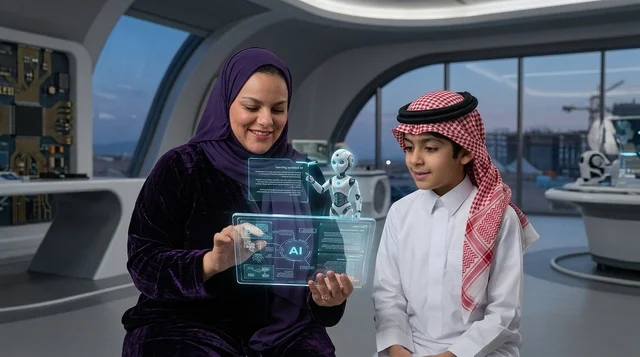 تقنيات التعلم الذكي بالذكاء الاصطناعي في السعودية