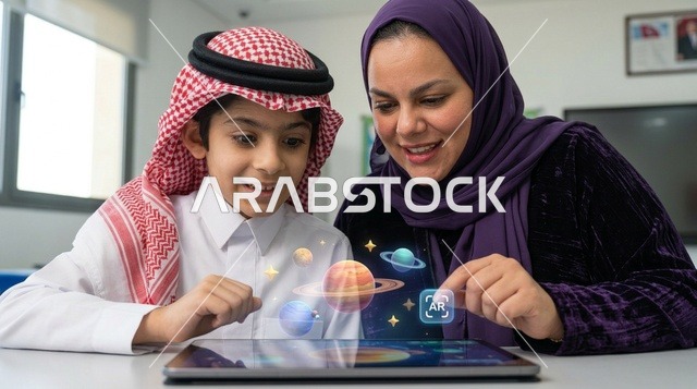 التعلم الذكي بالواقع المعزز لطلاب المدارس