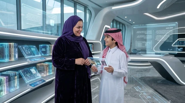 التعلم الذكي والتعليم الرقمي في فصل دراسي مستقبلي بالسعودية