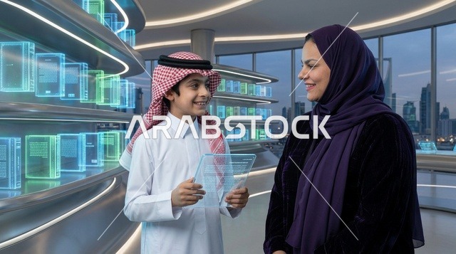 Saudi Smart Learning Futuristic Digital Library Riyadh