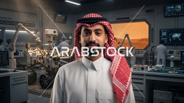 مهندس فضاء سعودي في مختبر أبحاث واستكشاف الكواكب