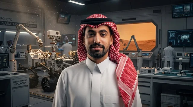 مهندس فضاء سعودي في مختبر أبحاث واستكشاف الكواكب