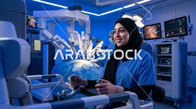 جراحة عربية تشغل وحدة الجراحة الروبوتية