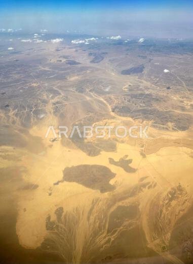 Beautiful desert landscapes in south west Saudi Arabia.