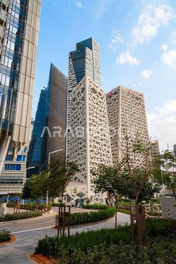 المقر الرئيسي لبنك HSBC في مركز الملك عبد الله المالي (KAFD) في الرياض، المملكة العربية السعودية