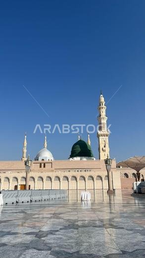 The green Dome - al Madinah al munawarrah