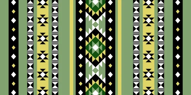 Traditional Saudi Sadu Geometric Pattern Background