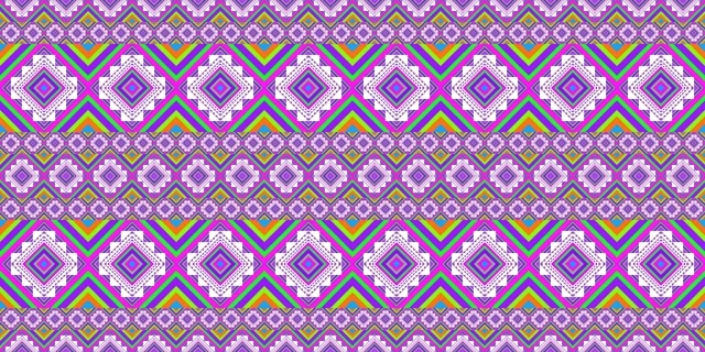 Traditional Saudi Sadu Geometric Pattern Background