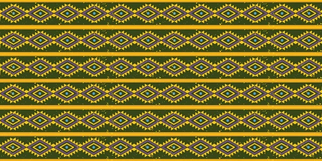 Traditional Saudi Sadu Geometric Pattern Background