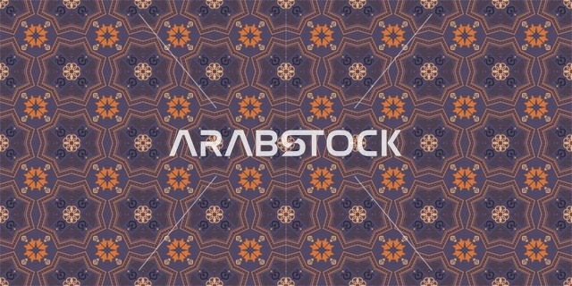 Traditional Islamic Geometric Pattern Background