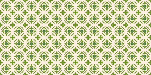 Seamless Green Islamic Pattern Saudi Heritage Background