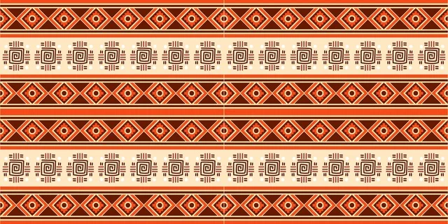 Saudi Sadu Traditional Geometric Heritage Pattern