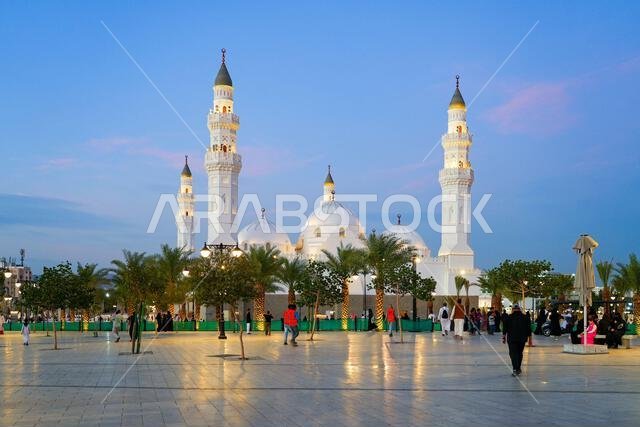 مسجد قباء في المدينة المنورة، المملكة العربية السعودية
